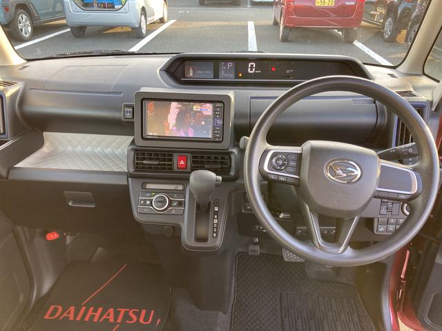 タント X 14インチフルホイールキャップ フルLEDヘッドランプ オート格納式カラードドアミラー 左側パワースライドドア TFTカラーマルチインフォメーションディスプレイ フルファブリックシート(15枚目)