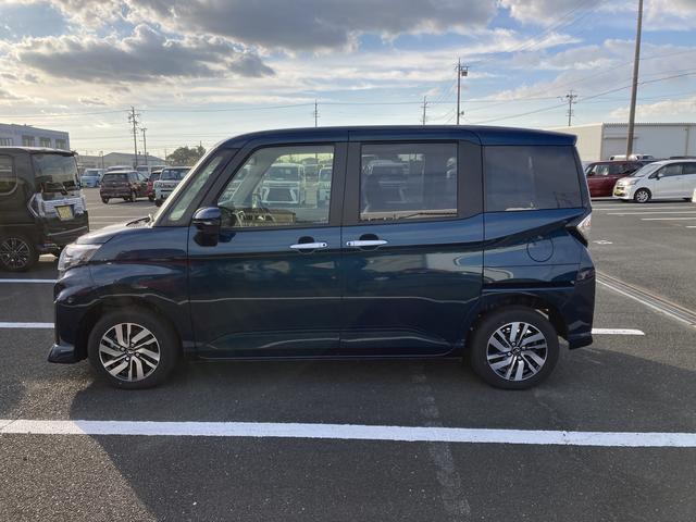 トール カスタムG LEDヘッドランプ キーフリーシステム プッシュボタンスタート オートエアコン(プッシュ式) 両側パワースライドドア マルチインフォメーションディスプレイ(4枚目)