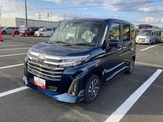 トール カスタムG LEDヘッドランプ キーフリーシステム プッシュボタンスタート オートエアコン(プッシュ式) 両側パワースライドドア マルチインフォメーションディスプレイ(6枚目)