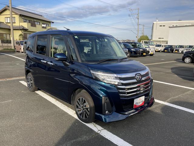 トール カスタムG LEDヘッドランプ キーフリーシステム プッシュボタンスタート オートエアコン(プッシュ式) 両側パワースライドドア マルチインフォメーションディスプレイ(7枚目)