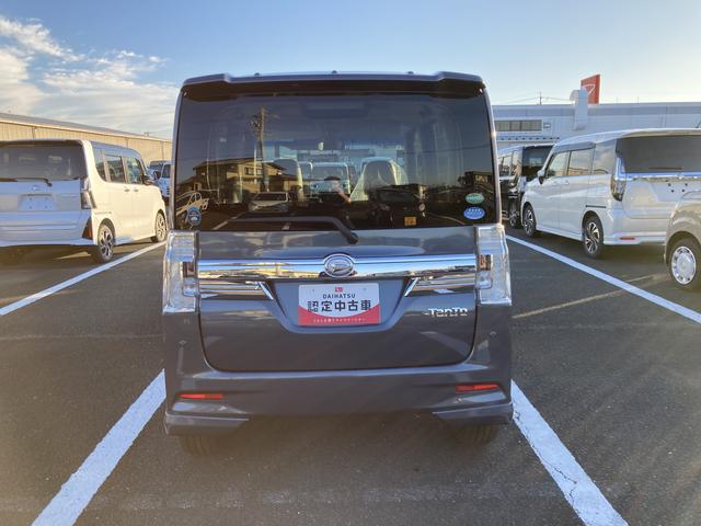 タント カスタムＲＳ　トップエディションＳＡＩＩ　１５インチアルミホイール　大型エアロバンパー　ＬＥＤヘッドランプ　オート格納式カラードドアミラー　本革巻ステアリングホイール　両側パワースライドドア（3枚目）