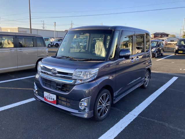 タント カスタムＲＳ　トップエディションＳＡＩＩ　１５インチアルミホイール　大型エアロバンパー　ＬＥＤヘッドランプ　オート格納式カラードドアミラー　本革巻ステアリングホイール　両側パワースライドドア（6枚目）