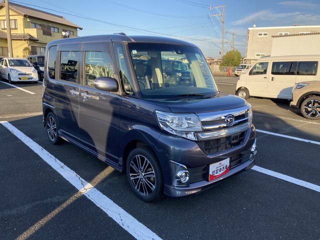 タント カスタムＲＳ　トップエディションＳＡＩＩ　１５インチアルミホイール　大型エアロバンパー　ＬＥＤヘッドランプ　オート格納式カラードドアミラー　本革巻ステアリングホイール　両側パワースライドドア（7枚目）