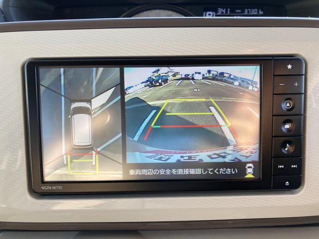 ムーヴキャンバス ＧホワイトアクセントＶＳ　ＳＡＩＩＩ　１４インチフルホイールキャップ　ＬＥＤヘッドランプ　キーフリーシステム　両側パワースライドドア　オートエアコン（プッシュ式）　オートライト　置きラクボックス（11枚目）