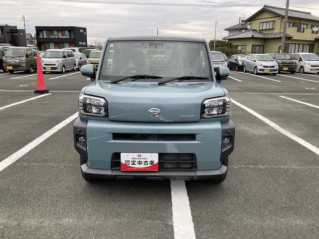 タフト G 15インチアルミホイール オートレベリング機能付フルLEDヘッドランプ LEDフォグランプ 本革巻ステアリングホイール 本革巻インパネセンターシフト TFTカラーマルチインフォメーションディスプレイ(2枚目)