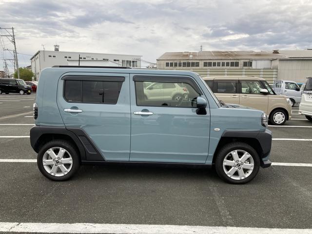 タフト G 15インチアルミホイール オートレベリング機能付フルLEDヘッドランプ LEDフォグランプ 本革巻ステアリングホイール 本革巻インパネセンターシフト TFTカラーマルチインフォメーションディスプレイ(5枚目)