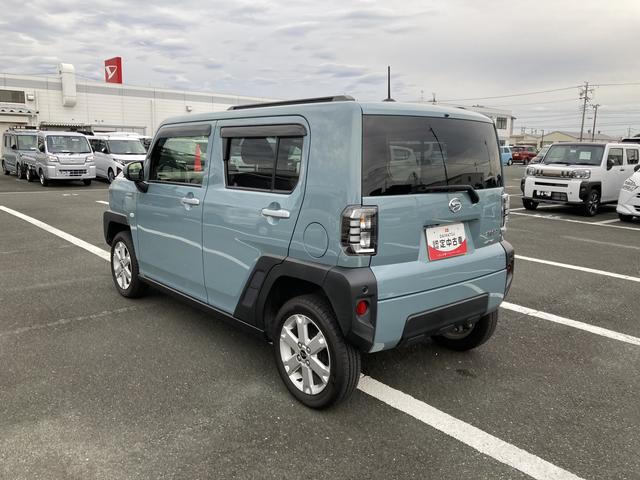 タフト G 15インチアルミホイール オートレベリング機能付フルLEDヘッドランプ LEDフォグランプ 本革巻ステアリングホイール 本革巻インパネセンターシフト TFTカラーマルチインフォメーションディスプレイ(9枚目)