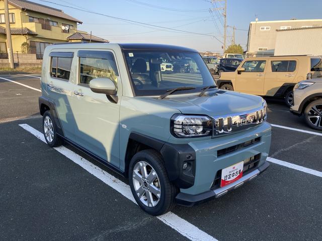 タフト Gターボ クロムベンチャー 15インチアルミホイール(シルバー塗装) オートレベリング機能付フルLEDヘッドランプ LEDフォグランプ 本革巻ステアリングホイール 本革巻インパネセンターシフト(7枚目)