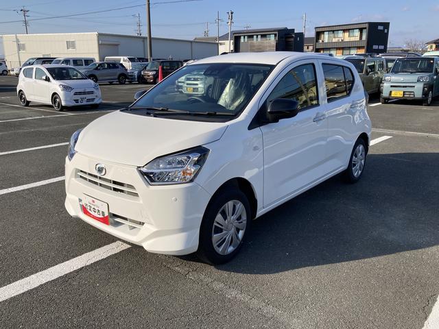 ミライース Ｘ　ＳＡＩＩＩ　１４インチフルホイールキャップ　ＬＥＤヘッドランプ　電動格納式（カラード）ドアミラー　自発光式デジタルメーターブルーイルミネーションメーター　マニュアルエアコン（ダイヤル式）　キーレスエントリー（6枚目）