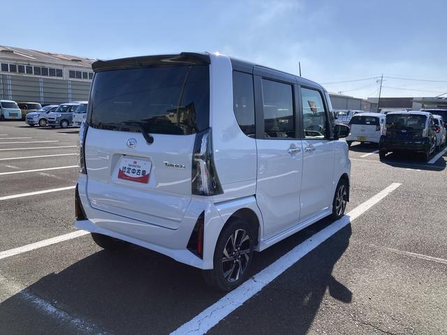 タント カスタムＸ　　ナビ付　ナビ　１４インチアルミホイール　大型エアロバンパー　フルＬＥＤヘッドランプ　オート格納式カラードドアミラー　両側パワースライドドア　キーフリーシステム　プッシュボタンスタート（8枚目）