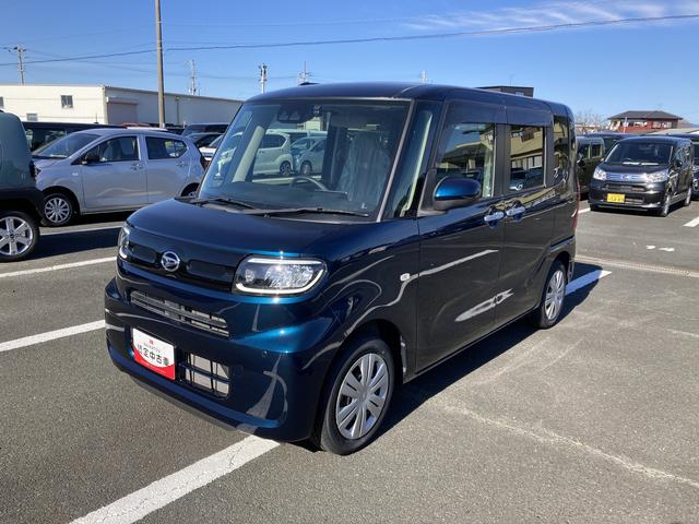 タント X 14インチフルホイールキャップ フルLEDヘッドランプ オート格納式カラードドアミラー 左側パワースライドドア TFTカラーマルチインフォメーションディスプレイ フルファブリックシート(6枚目)