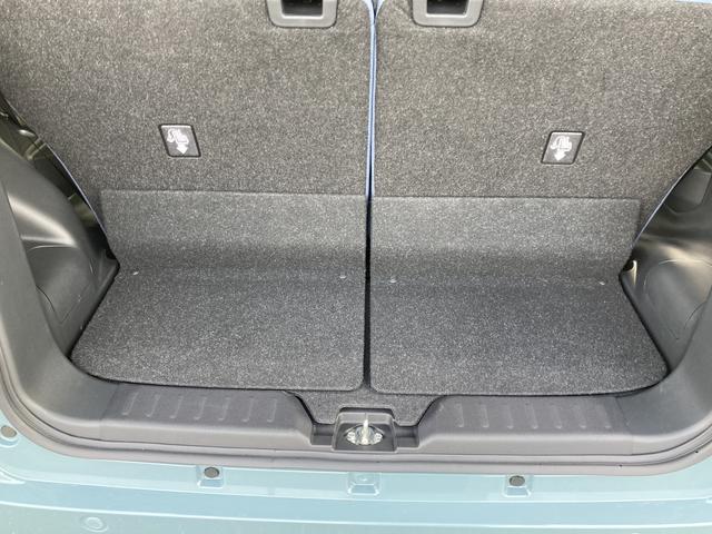 ムーヴキャンバス ストライプスＧターボ　１４インチフルホイールキャップ　ＬＥＤヘッドランプ　ＬＥＤフォグランプ　ホっとカップホルダー　両側パワースライドドア　キーフリーシステム　プッシュボタンスタート　ＵＶカットガラス（19枚目）