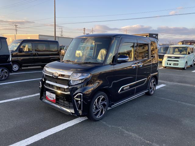 タント カスタムRSスタイルセレクション 15インチアルミホイール キーフリーシステム プッシュボタンスタート オートエアコン(プッシュ式) フルLEDヘッドランプ オート格納式カラードドアミラー 本革巻ステアリングホイール(6枚目)