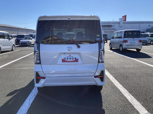 タント カスタムＸ　１４インチアルミホイール　大型エアロバンパー　フルＬＥＤヘッドランプ　オート格納式カラードドアミラー　両側パワースライドドア　キーフリーシステム　プッシュボタンスタート（3枚目）