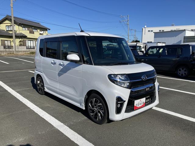 タント カスタムＸ　１４インチアルミホイール　大型エアロバンパー　フルＬＥＤヘッドランプ　オート格納式カラードドアミラー　両側パワースライドドア　キーフリーシステム　プッシュボタンスタート（7枚目）