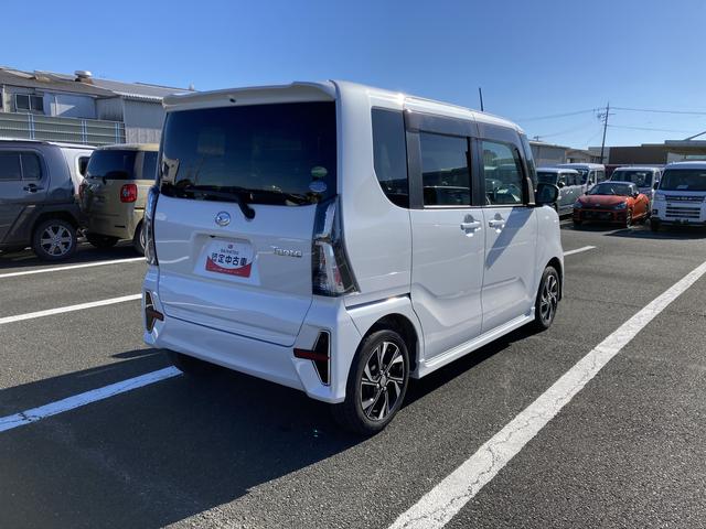 タント カスタムＸ　１４インチアルミホイール　大型エアロバンパー　フルＬＥＤヘッドランプ　オート格納式カラードドアミラー　両側パワースライドドア　キーフリーシステム　プッシュボタンスタート（8枚目）