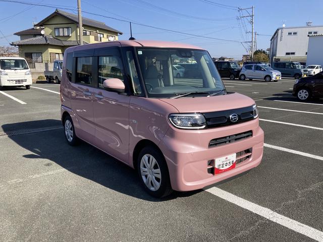 タント Ｘ　１４インチフルホイールキャップ　フルＬＥＤヘッドランプ　オート格納式カラードドアミラー　左側パワースライドドア　ＴＦＴカラーマルチインフォメーションディスプレイ　フルファブリックシート（7枚目）