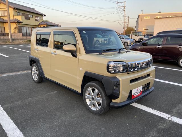 タフト Ｇ　１５インチアルミホイール　オートレベリング機能付フルＬＥＤヘッドランプ　ＬＥＤフォグランプ　本革巻ステアリングホイール　本革巻インパネセンターシフト　ＴＦＴカラーマルチインフォメーションディスプレイ（7枚目）