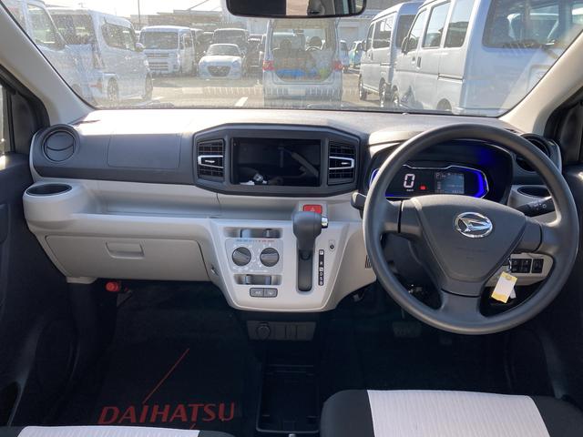 ミライース Ｘ　ＳＡＩＩＩ　１４インチフルホイールキャップ　ＬＥＤヘッドランプ　電動格納式（カラード）ドアミラー　自発光式デジタルメーターブルーイルミネーションメーター　マニュアルエアコン（ダイヤル式）　キーレスエントリー（15枚目）