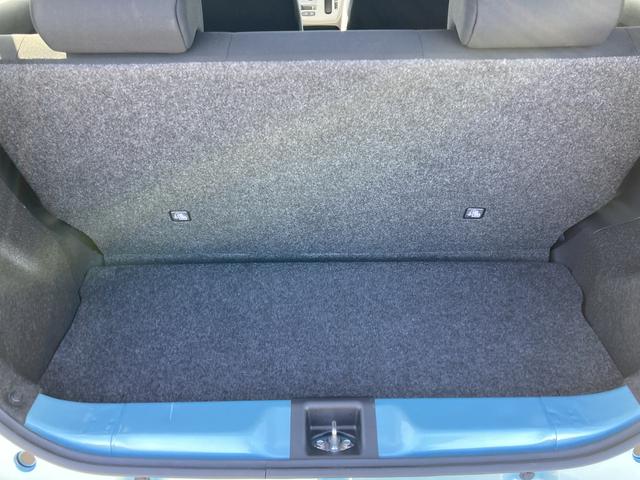 ミライース Ｘ　ＳＡＩＩＩ　１４インチフルホイールキャップ　ＬＥＤヘッドランプ　電動格納式（カラード）ドアミラー　自発光式デジタルメーターブルーイルミネーションメーター　マニュアルエアコン（ダイヤル式）　キーレスエントリー（19枚目）