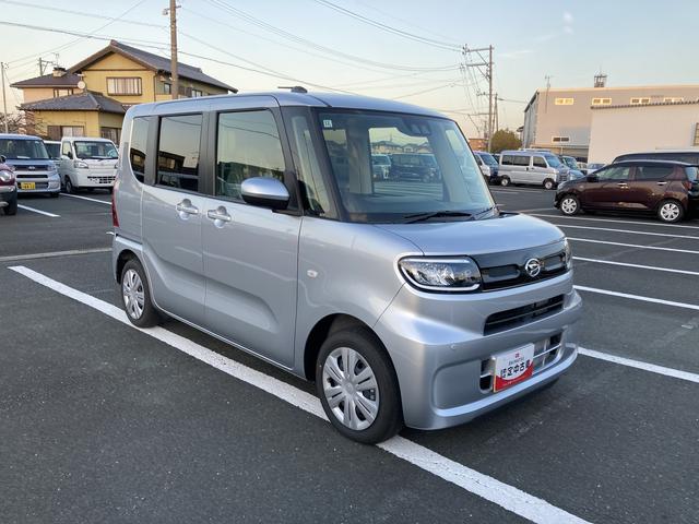 タント Ｘ　１４インチフルホイールキャップ　フルＬＥＤヘッドランプ　オート格納式カラードドアミラー　左側パワースライドドア　ＴＦＴカラーマルチインフォメーションディスプレイ　フルファブリックシート（7枚目）