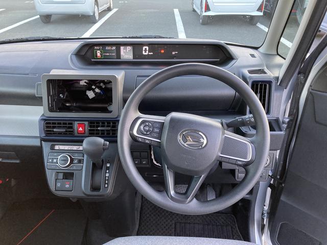 タント Ｘ　１４インチフルホイールキャップ　フルＬＥＤヘッドランプ　オート格納式カラードドアミラー　左側パワースライドドア　ＴＦＴカラーマルチインフォメーションディスプレイ　フルファブリックシート（16枚目）