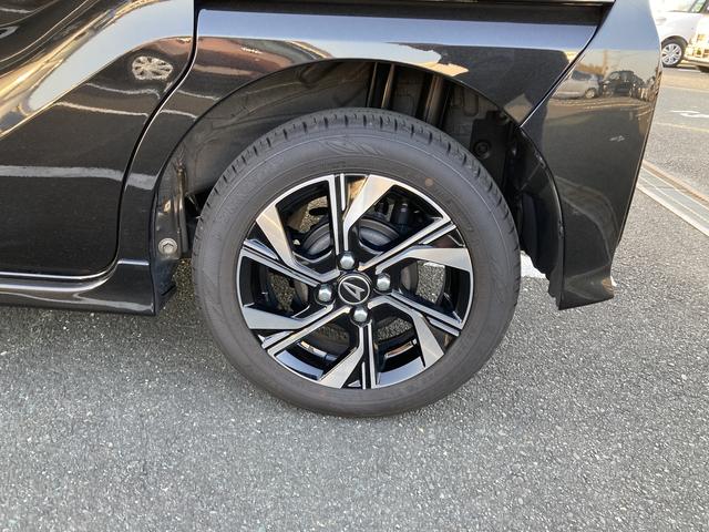 タント カスタムＸ　１４インチアルミホイール　大型エアロバンパー　フルＬＥＤヘッドランプ　オート格納式カラードドアミラー　両側パワースライドドア　キーフリーシステム　プッシュボタンスタート（20枚目）