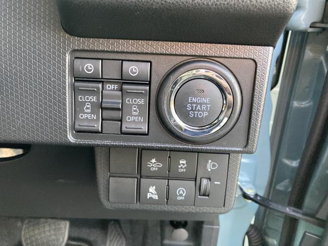 タント ファンクロス　１４インチアルミホイール　大型エアロバンパー　フルＬＥＤヘッドランプ　オート格納式カラードドアミラー　両側パワースライドドア　キーフリーシステム　プッシュボタンスタート（17枚目）