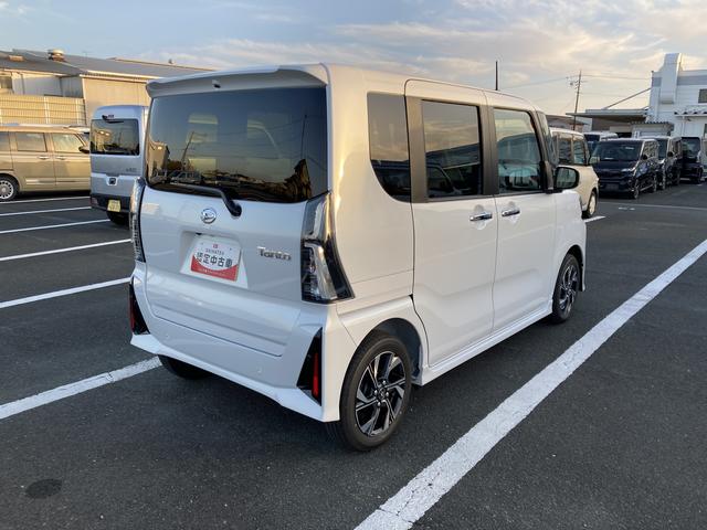 タント カスタムＸ　１４インチアルミホイール　大型エアロバンパー　フルＬＥＤヘッドランプ　オート格納式カラードドアミラー　両側パワースライドドア　キーフリーシステム　プッシュボタンスタート（8枚目）