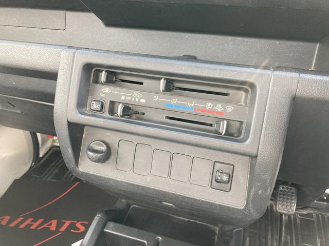 ハイゼットトラック スタンダード 2WD MT UVカットガラス(フロントウィンドウ) マニュアルエアコン クリーンエアフィルター 電動式パワーステアリング(11枚目)