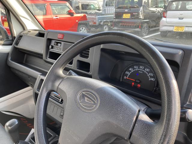 ハイゼットトラック スタンダード 2WD MT UVカットガラス(フロントウィンドウ) マニュアルエアコン クリーンエアフィルター 電動式パワーステアリング(14枚目)