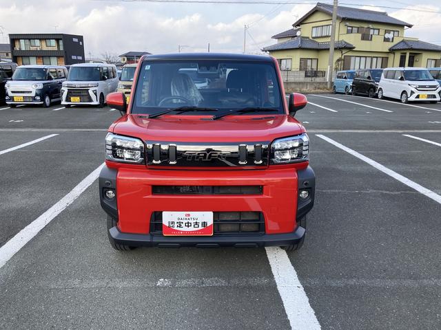 タフト Ｇ　１５インチアルミホイール　オートレベリング機能付フルＬＥＤヘッドランプ　ＬＥＤフォグランプ　本革巻ステアリングホイール　本革巻インパネセンターシフト　ＴＦＴカラーマルチインフォメーションディスプレイ（2枚目）