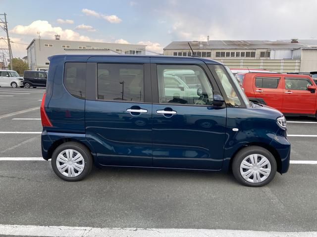 タント X 14インチフルホイールキャップ フルLEDヘッドランプ オート格納式カラードドアミラー 左側パワースライドドア TFTカラーマルチインフォメーションディスプレイ フルファブリックシート(5枚目)