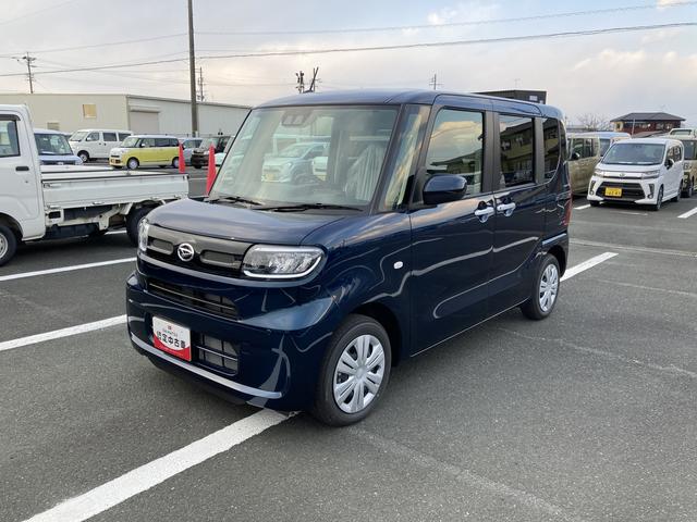 タント X 14インチフルホイールキャップ フルLEDヘッドランプ オート格納式カラードドアミラー 左側パワースライドドア TFTカラーマルチインフォメーションディスプレイ フルファブリックシート(6枚目)