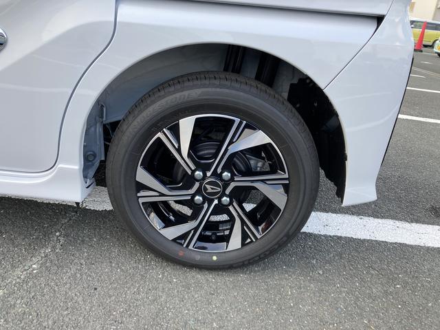 タント カスタムX 14インチアルミホイール 大型エアロバンパー フルLEDヘッドランプ オート格納式カラードドアミラー 両側パワースライドドア キーフリーシステム プッシュボタンスタート(20枚目)