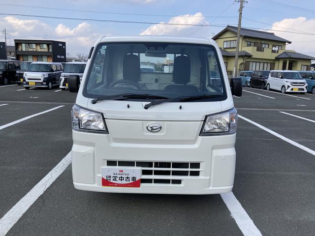 ハイゼットトラック スタンダード　２ＷＤ　ＣＶＴ　スーパーＵＶＩＲカットガラス（フロントウィンドウ）　プリントレザーシート表皮　マニュアルエアコン　電動式パワーステアリング（2枚目）