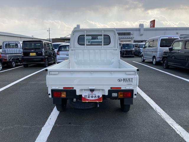 ハイゼットトラック スタンダード　２ＷＤ　ＣＶＴ　スーパーＵＶＩＲカットガラス（フロントウィンドウ）　プリントレザーシート表皮　マニュアルエアコン　電動式パワーステアリング（3枚目）