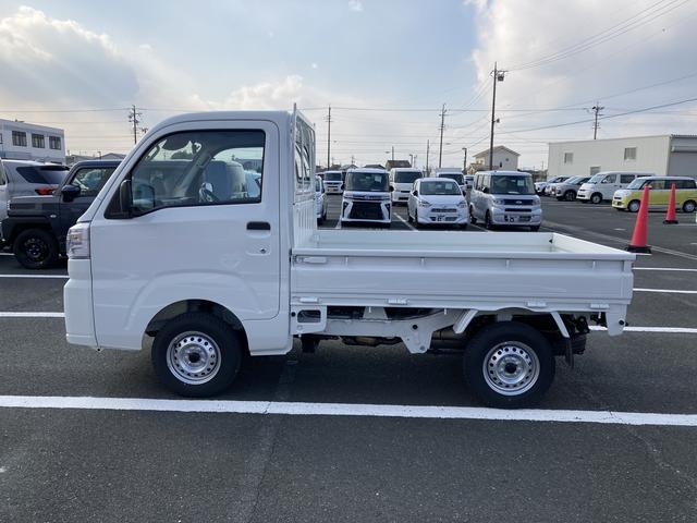ハイゼットトラック スタンダード　２ＷＤ　ＣＶＴ　スーパーＵＶＩＲカットガラス（フロントウィンドウ）　プリントレザーシート表皮　マニュアルエアコン　電動式パワーステアリング（4枚目）