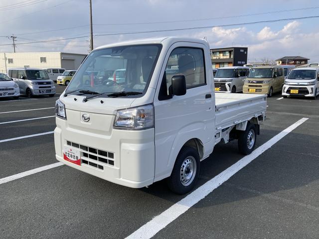 ハイゼットトラック スタンダード　２ＷＤ　ＣＶＴ　スーパーＵＶＩＲカットガラス（フロントウィンドウ）　プリントレザーシート表皮　マニュアルエアコン　電動式パワーステアリング（6枚目）