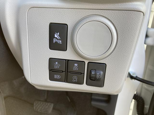 ミライース Ｘ　ＳＡＩＩＩ　１４インチフルホイールキャップ　ＬＥＤヘッドランプ　電動格納式（カラード）ドアミラー　自発光式デジタルメーターブルーイルミネーションメーター　マニュアルエアコン（ダイヤル式）　キーレスエントリー（17枚目）