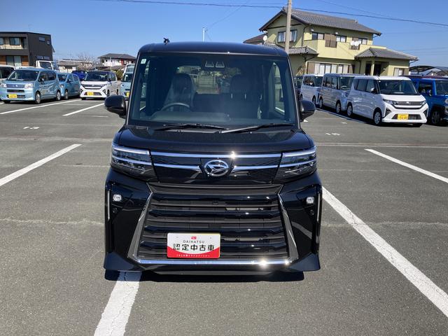 タント カスタムX 14インチアルミホイール 大型エアロバンパー フルLEDヘッドランプ オート格納式カラードドアミラー 両側パワースライドドア キーフリーシステム プッシュボタンスタート(2枚目)