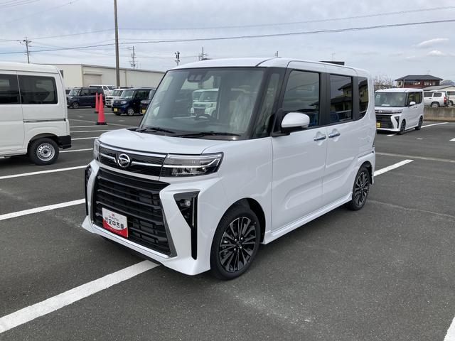 タント カスタムRSリミテッド 15インチアルミホイール キーフリーシステム プッシュボタンスタート オートエアコン(プッシュ式) フルLEDヘッドランプ オート格納式カラードドアミラー 本革巻ステアリングホイール(6枚目)