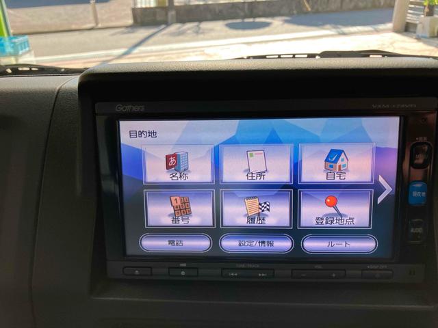 アクティトラック 　ＭＴ　マニュアル　ドライブレコーダー　ＥＴＣ　ベーシックインターナビ　ライセンスフレーム　ライセンスフレームリア・メッキタイプ　フットライト　クッションシートカバー　荷台保護パネル　リアシェード（4枚目）