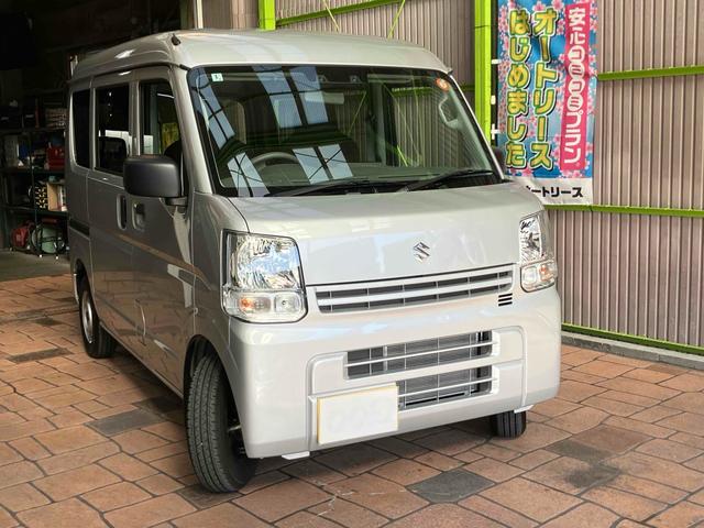 エブリイ ＰＡリミテッド　ＣＶＴ　衝突被害軽減システム　クリアランスソナー　レーンアシスト　両側スライドドア　キーレスエントリー　アイドリングストップ　オートライト　盗難防止システム　ＡＢＳ　ＥＳＣ　エアコン（12枚目）