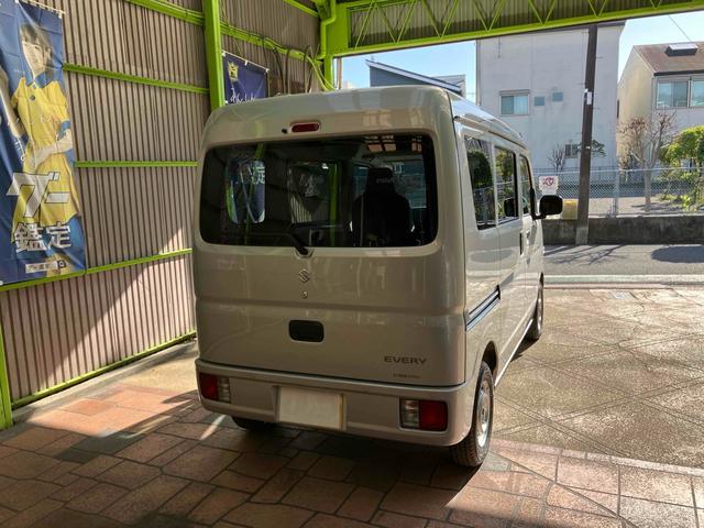 エブリイ ＰＡリミテッド　ＣＶＴ　衝突被害軽減システム　クリアランスソナー　レーンアシスト　両側スライドドア　キーレスエントリー　アイドリングストップ　オートライト　盗難防止システム　ＡＢＳ　ＥＳＣ　エアコン（14枚目）