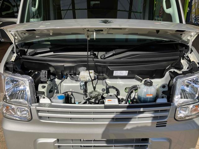 エブリイ ＰＡリミテッド　ＣＶＴ　衝突被害軽減システム　クリアランスソナー　レーンアシスト　両側スライドドア　キーレスエントリー　アイドリングストップ　オートライト　盗難防止システム　ＡＢＳ　ＥＳＣ　エアコン（19枚目）