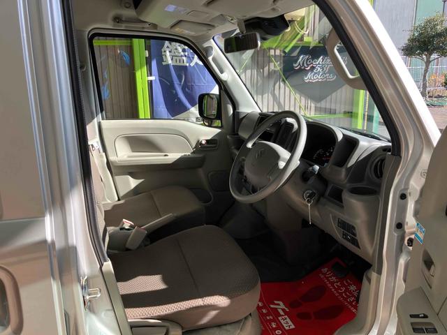 エブリイ ＰＡリミテッド　ＣＶＴ　衝突被害軽減システム　クリアランスソナー　レーンアシスト　両側スライドドア　キーレスエントリー　アイドリングストップ　オートライト　盗難防止システム　ＡＢＳ　ＥＳＣ　エアコン（28枚目）