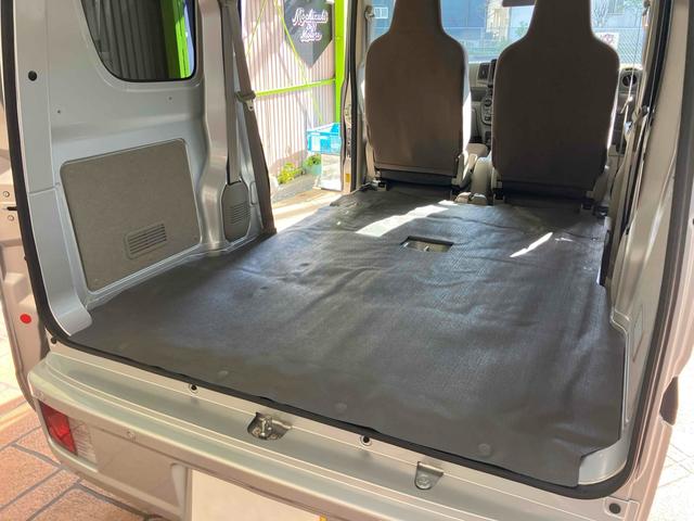 エブリイ ＰＡリミテッド　ＣＶＴ　衝突被害軽減システム　クリアランスソナー　レーンアシスト　両側スライドドア　キーレスエントリー　アイドリングストップ　オートライト　盗難防止システム　ＡＢＳ　ＥＳＣ　エアコン（62枚目）