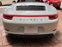 ９１１カレラ４　カブリオレ　スポーツクロノパッケージ　パークアシスト（フロント＆リア）バックカメラ　ナビ　フロアマット　ＬＥＤドライビング・ライト　赤レザーシート（13枚目）