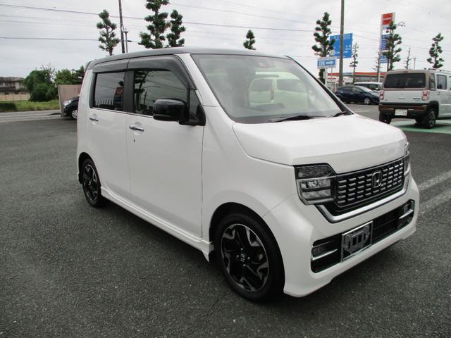 Ｎ－ＷＧＮカスタム Ｌ・ターボホンダセンシング　５ドア　ＣＶＴ　ターボ　プッシュスタート　ホンダセンシング　ＬＥＤヘッドランプ・フォグランプ　ＳＤナビ　リアカメラ　ＥＴＣ（3枚目）